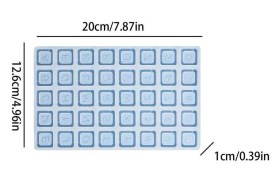 Molde silicona 40 letras mayusculas BM2851 (1)